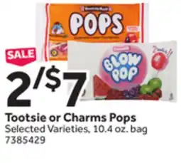 Stop&Shop Tootsie or Charms Pops offer