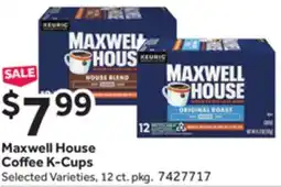 Stop&Shop Maxwell House Coffee K-Cups offer