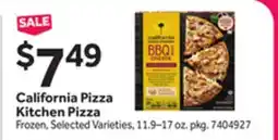 Stop&Shop California Pizza Kitchen Pizza offer