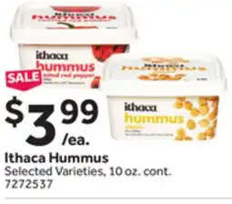 Stop&Shop Ithaca Hummus offer