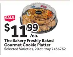 Stop&Shop The Bakery Freshly Baked Gourmet Cookie Platter offer