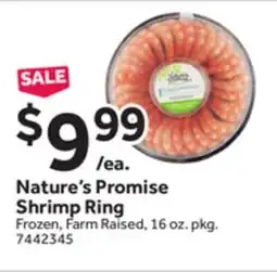 Stop&Shop Nature's Promise Shrimp Ring offer