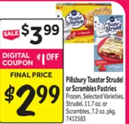 Stop&Shop Pillsbury Toaster Strudel or Scrambles offer