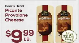 DeCicco & Sons Boar's Head Picante Provolone Cheeese offer