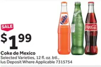 Stop&Shop Coke de Mexico offer