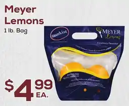 DeCicco & Sons Sunkist Meyer Lemons offer