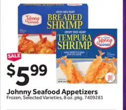 Stop&Shop Johnny Seafood Appetizers offer