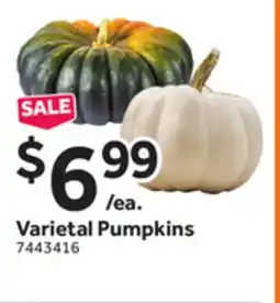 Stop&Shop Varietal Pumpkins offer
