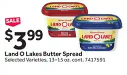 Stop&Shop Land O Lakes Butter Spread offer