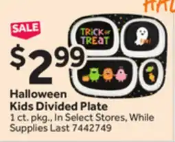 Stop&Shop Halloween Kids Divided Plate offer