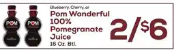 DeCicco & Sons Pom Wonderful 100% Pomegranate Juice offer