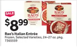 Stop&Shop Rao's Italian Entrée offer