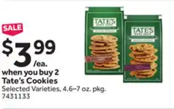 Stop&Shop Tate's Cookies offer