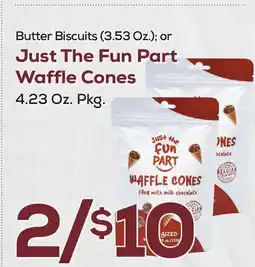 DeCicco & Sons Just The Fun Part Waffle Cones offer