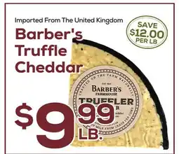 DeCicco & Sons Barber's Truffle Cheddar offer