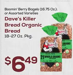 DeCicco & Sons Dave's Killer Bread Organic Bread 18-27 Oz. Pkg offer