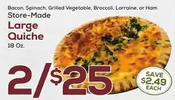 DeCicco & Sons Large Quiche offer