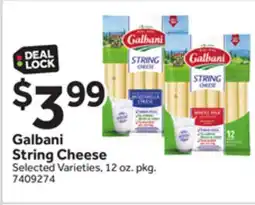 Stop&Shop Galbani String Cheese offer
