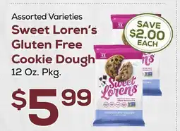 DeCicco & Sons Sweet Loren's Gluten Free Cookie Dough offer