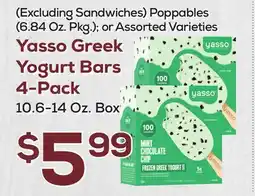 DeCicco & Sons Yasso Greek Yogurt Bars 4-Pack offer