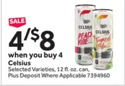 Stop&Shop Celsius offer