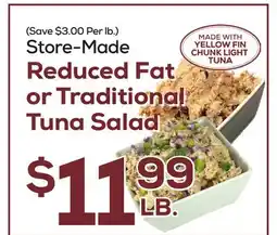 DeCicco & Sons Reduced Fat Traditional Tuna Salad offer
