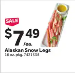 Stop&Shop Alaskan Snow Legs offer