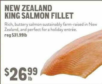New Seasons Market New Zealand King Salmon Fillet offer