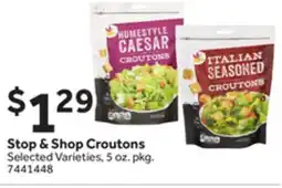 Stop&Shop Stop & Shop Croutons offer