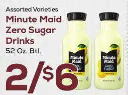 DeCicco & Sons Minute Maid Zero Sugar Drinks offer
