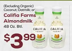 DeCicco & Sons Califia Farms Almondmilk offer