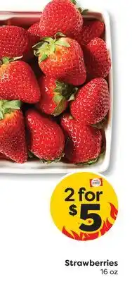 Weis Markets Strawberries offer
