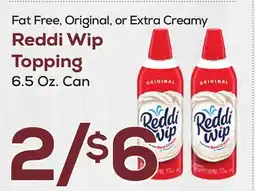 DeCicco & Sons Reddi Wip Topping offer
