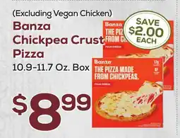 DeCicco & Sons Banza Chickpea Crust Pizza offer