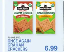 Kings Food Markets ONCE AGAIN GRAHAM CRACKERS offer