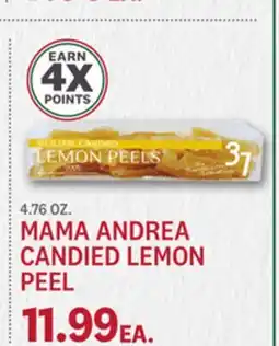 Kings Food Markets MAMA ANDREA CANDIED LEMON PEEL offer