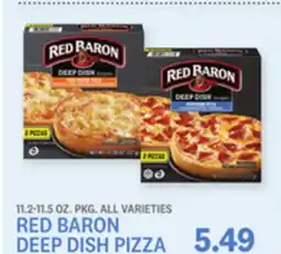 Kings Food Markets RED BARON DEEP DISH PIZZA offer