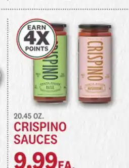 Kings Food Markets CRISPINO SAUCES offer