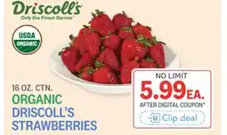Kings Food Markets DRISCOLL'S STRAWBERRIES offer