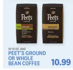 Kings Food Markets PEET'S GROUND OR WHOLE BEAN COFFEE offer