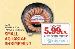 Kings Food Markets SMALL AQUASTAR SHRIMP RING offer