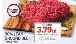 Kings Food Markets 80% LEAN GROUND BEEF offer