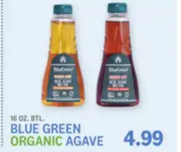 Kings Food Markets BLUE GREEN ORGANIC AGAVE offer