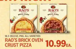 Kings Food Markets RAO'S BRICK OVEN CRUST PIZZA offer