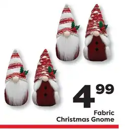 Weis Markets Fabric Christmas Gnome offer