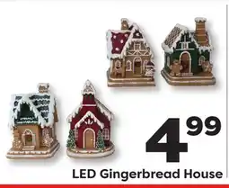 Weis Markets LED Gingerbread House offer