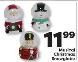 Weis Markets Musical Christmas Snowglobe offer