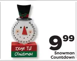 Weis Markets Snowman Countdown offer