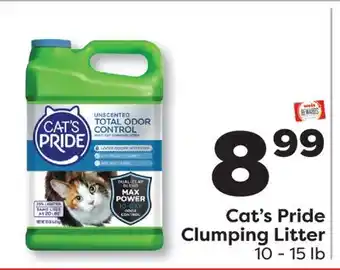 Weis Markets Cat's Pride Clumping Litter offer
