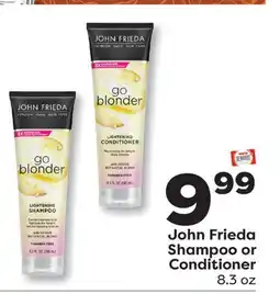 Weis Markets John Frieda Shampoo or Conditioner offer